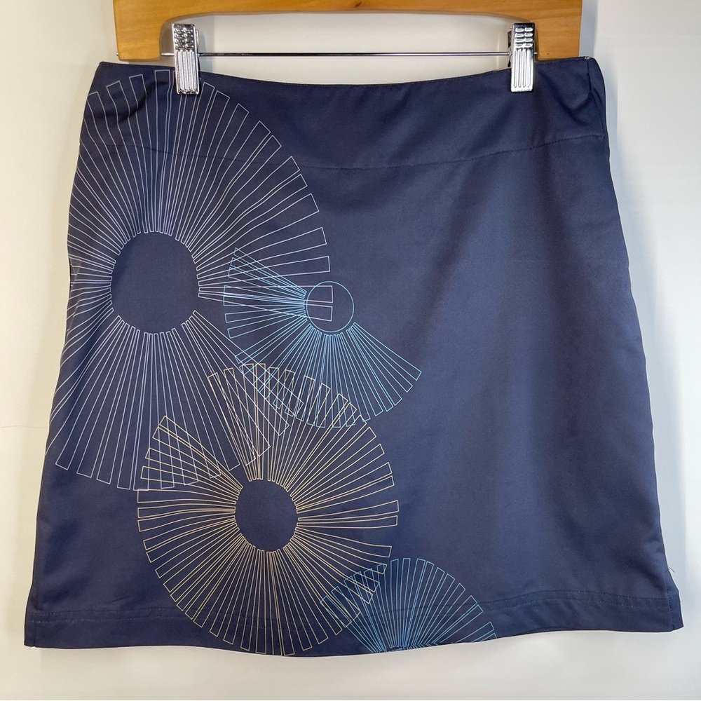 Lija Blue Mini Pencil Skirt for Casual Resort Wear